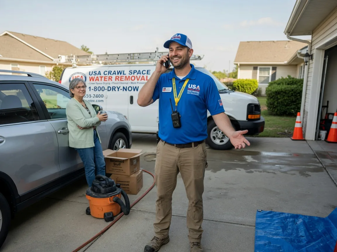 Crawl Space Water Removal Crowder, OK FAQs